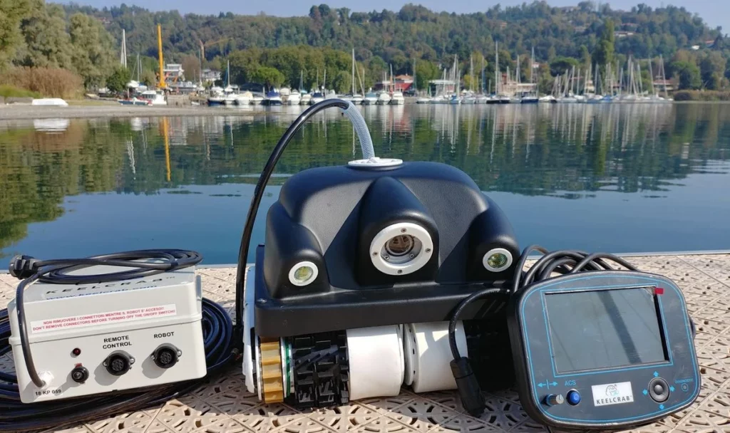 Robot Keelcrab Pro — drone sous-marin de nettoyage de carène